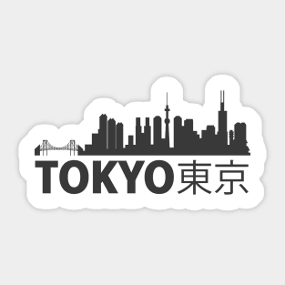 TOKYO CITY SKYLINE Sticker